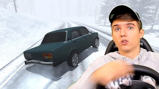 ЗИМНИЙ ДРИФТ НА СТОКЕ ВАЗ ! - BEAMNG DRIVE