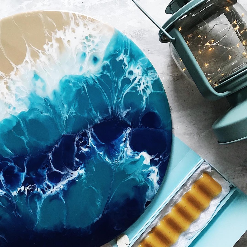 Resin ART - Картина эпоксидной смолой мастер-класс спб, интрерьерная картина, картина эпоксидной смолой