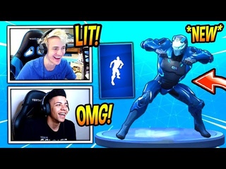 NINJA & MYTH REACT TO *NEW* RAMBUNCTIOUS EMOTE/DANCE! *RARE* FORTNITE SAVAGE & FUNNY Moments