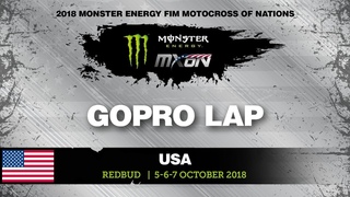 Travis Pastrana GoPro Backflip and Lap - Team Puerto Rico - Monster Energy FIM MXoN RedBud