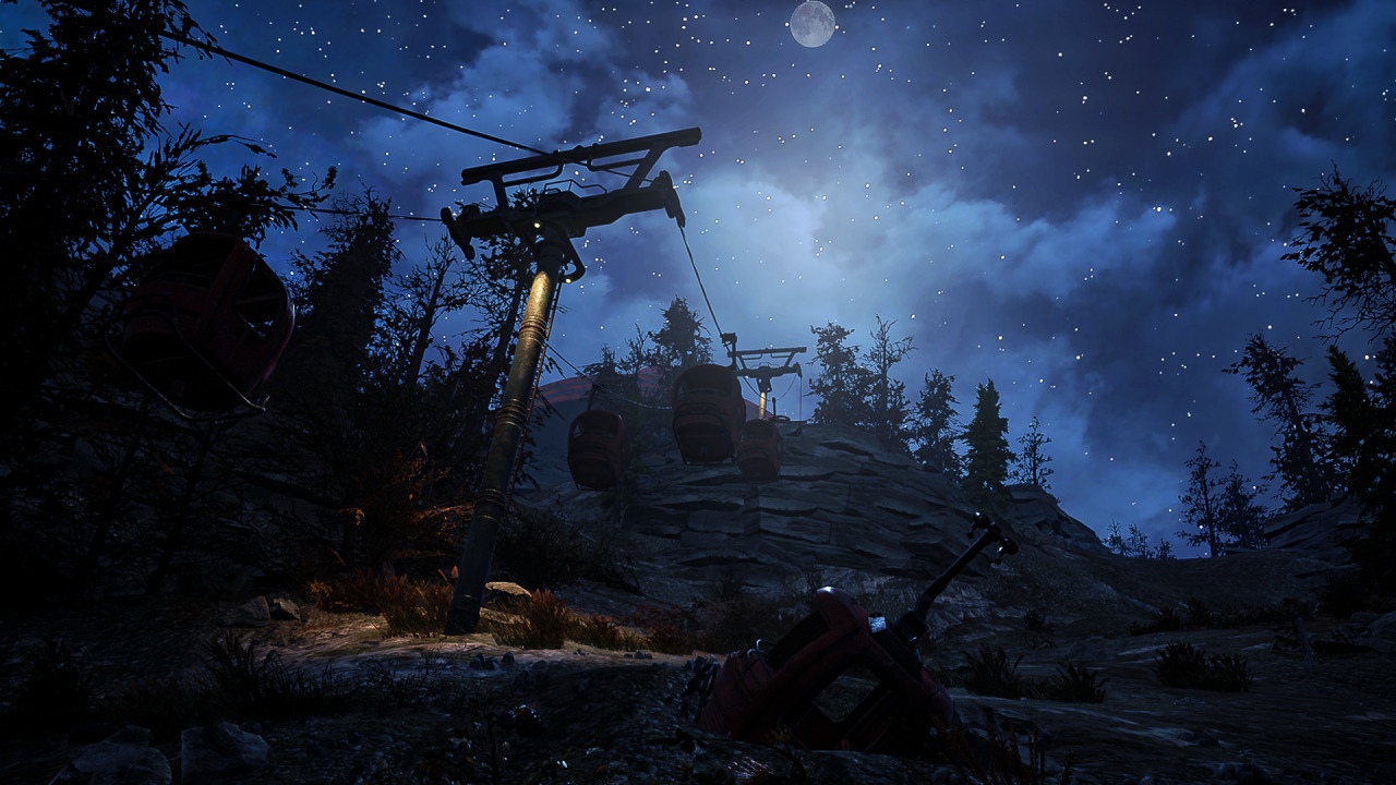 За что точно можно любить Fallout76 так это за красивый мир .