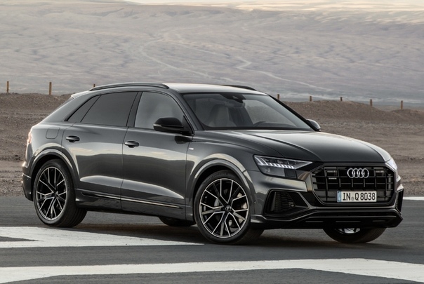 Обзор: Audi Q8 50 TDI Quattro Двигатель: 3.0 V6 Мощность: 286 л.с. при 3500 - 4000 об/мин Крутящий момент: 600 Нм при 2250 - 3250 об/мин Трансмиссия: Автомат 8 ступ. Макс. скорость: 245 км/ч