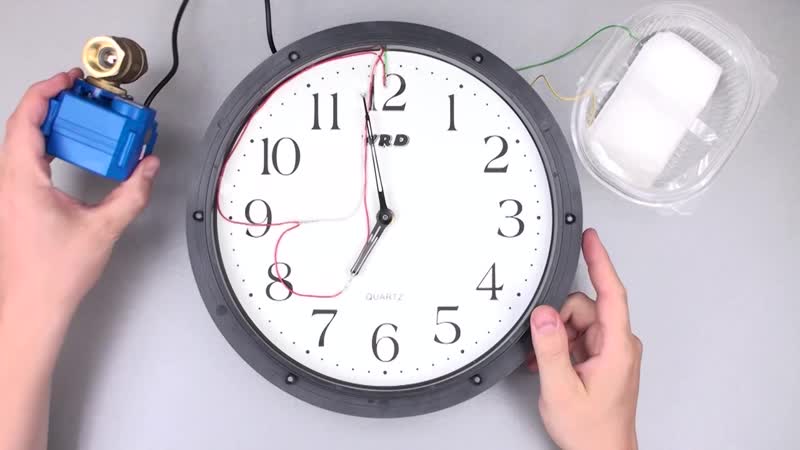Как сделать таймер полива из часов