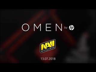 Презентация OMEN by HP в качестве новых партнеров NaVi