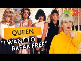 Разбираем клип и песню Queen — I Want to Break Free | Puzzle English