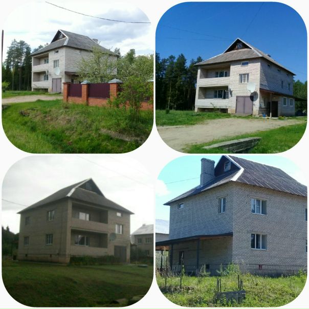 Фото: Внимание!!!!<br>Цена снижена до 3 700 000 руб.<br>В связи с переездом СРОЧНО!!!<br>Новгородская обл., пгт Крестцы (районный центр), ул Гоголя д. 43<br><br>ПРОДАМ (или ОБМЕНЯЮ на недвижимость в Питере или Москве)<br>КИРПИЧНЫЙ 2-х этажный коттедж (2010 г постройки).<br>178 кв.м. - по документам, а освоено почти 500 кв.м.(с мансардным этажем и сауной в подвале (цокольный этаж), получается 4 жилых этажа).<br>Фундамент: ж/б плиты.<br>Стены: облицовка- силикатный белый, внутренняя отделка- красный кирпич.<br>Толщина стен: 2 кирпича + утеплитель 10 см. (не промерзает даже в сильнейший мороз).<br>Земля 15 соток; 2 этажа, 5 больших светлых изолированных комнат, большая кухня(17,2 кв.м), 2 сан.узла, есть возможность достроить 2-3 комнаты на мансардном этаже; в доме сауна, гараж (яма+верстак); подключены все коммуникации, газовое отопление; стеклопакеты, все стены утеплены; спутниковое Тв; интернет; вся мебель и необходимая бытовая техника остаются в подарок.<br>Дом полностью готов к проживанию (