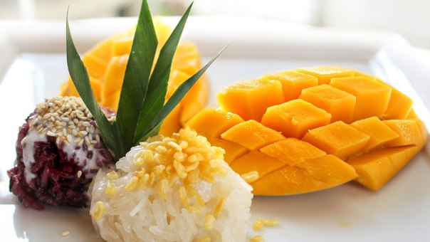 Клейкий рис с манго (Khao Niew Mamuang)