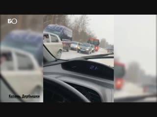 Метель в Татарстане: сводка ДТП за сутки