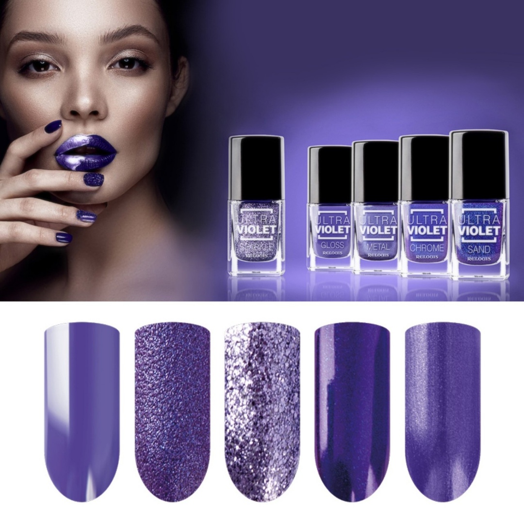 ultra violet фиолетовый лак для ногтей