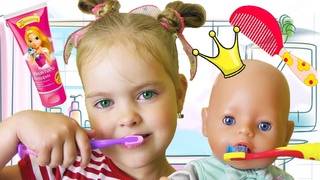 Кукла Беби Бон и Лера КАК МАМА в лучших наших видео Для Детей for kids First Class