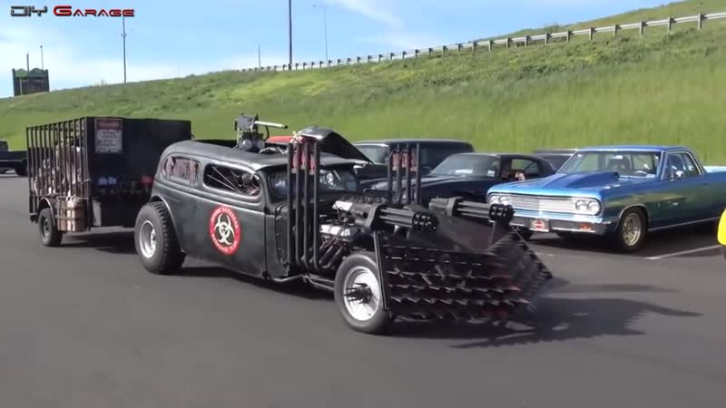 Тачки в стиле Mad Max уфф мощь