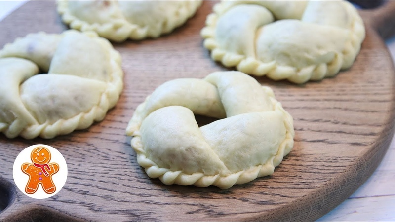 Плетеные Булочки с Разными Начинками