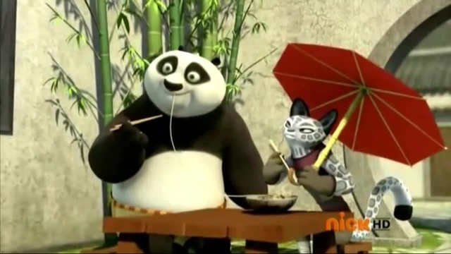 Kung-fu Panda Kiss Scene