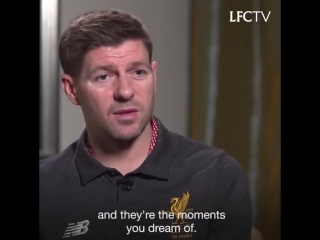 Steven Gerrards Message to Liverpool players for UCL Final