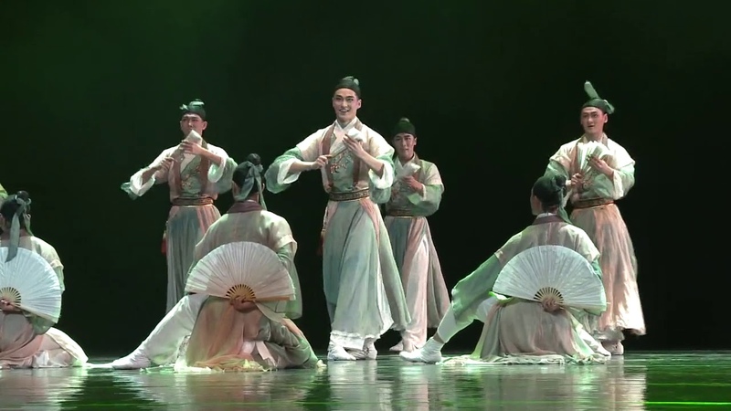 北京舞蹈学院2015级中国古典舞表演班——《纸扇书生》荷花奖版(远景)