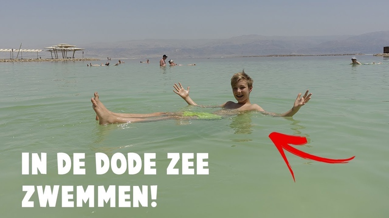 ZWEMMEN IN DE DODE ZEE! - VLOG 3