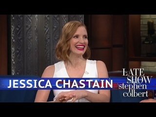 Jessica Chastain Is Learning Dirty Italian Words