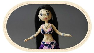 Восточный костюм для Виолетты. Belly dance outfit for Violetta.