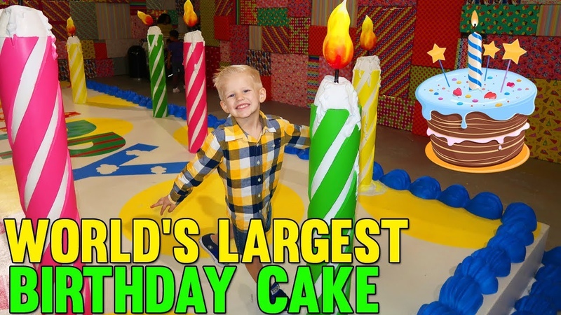 Giant Life Size Birthday Cake!!