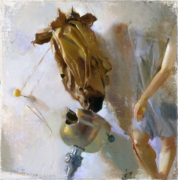 Sigal Tsabari ( 1966 г.р.) училась у Израиля Хершберга до создания Иерусалимской студийной школы, разработала уникальный живописный язык, как технически — в ее цветовой палитре, так и в