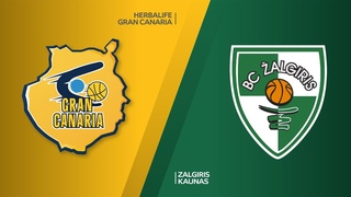 Herbalife Gran Canaria - Zalgiris Kaunas Highlights | Turkish Airlines EuroLeague RS Round 15