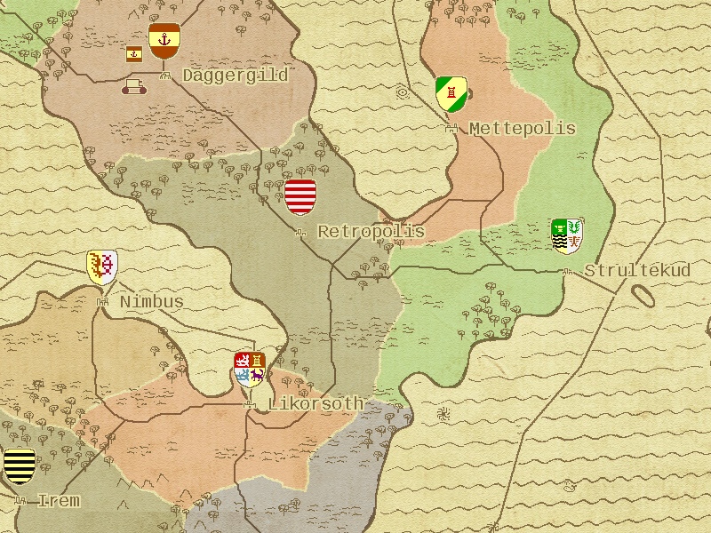 карта в Airships: Conquer the Skies