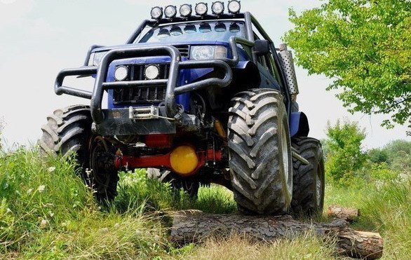 Как вам BigFOOT на базе ГАЗ-66