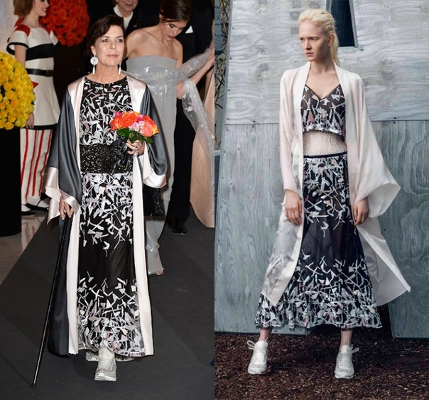 Преданная муза: 15 выходов в свет принцессы Монако Каролины в нарядах Chanel 23 января 62 года исполнилось дочери Грейс Келли и князя Монако Ренье - принцессе Каролине.Музами Chanel в свое время