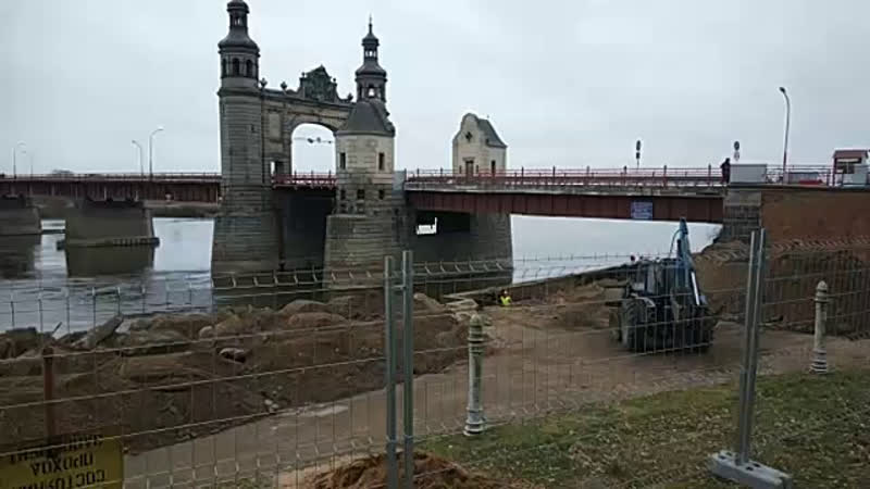 Реконструкция набережной в Советске