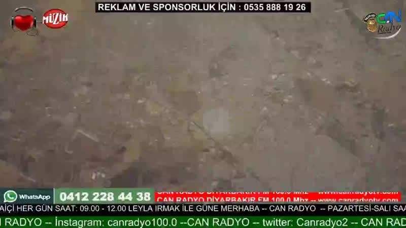 Can Radyo - live via Restream.io