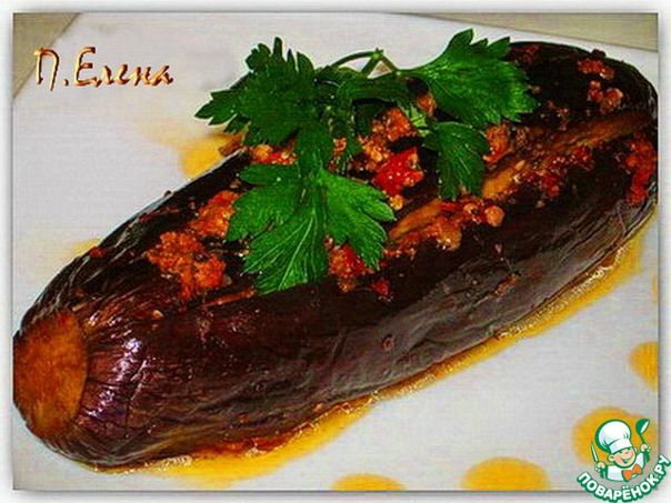 Баклажаны с грецкими орехами
