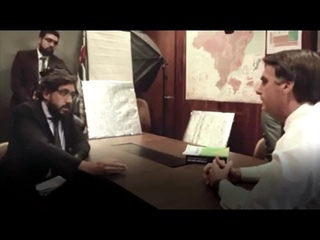 Jair Bolsonaro humilha filho de Miriam Leitão em entrevista
