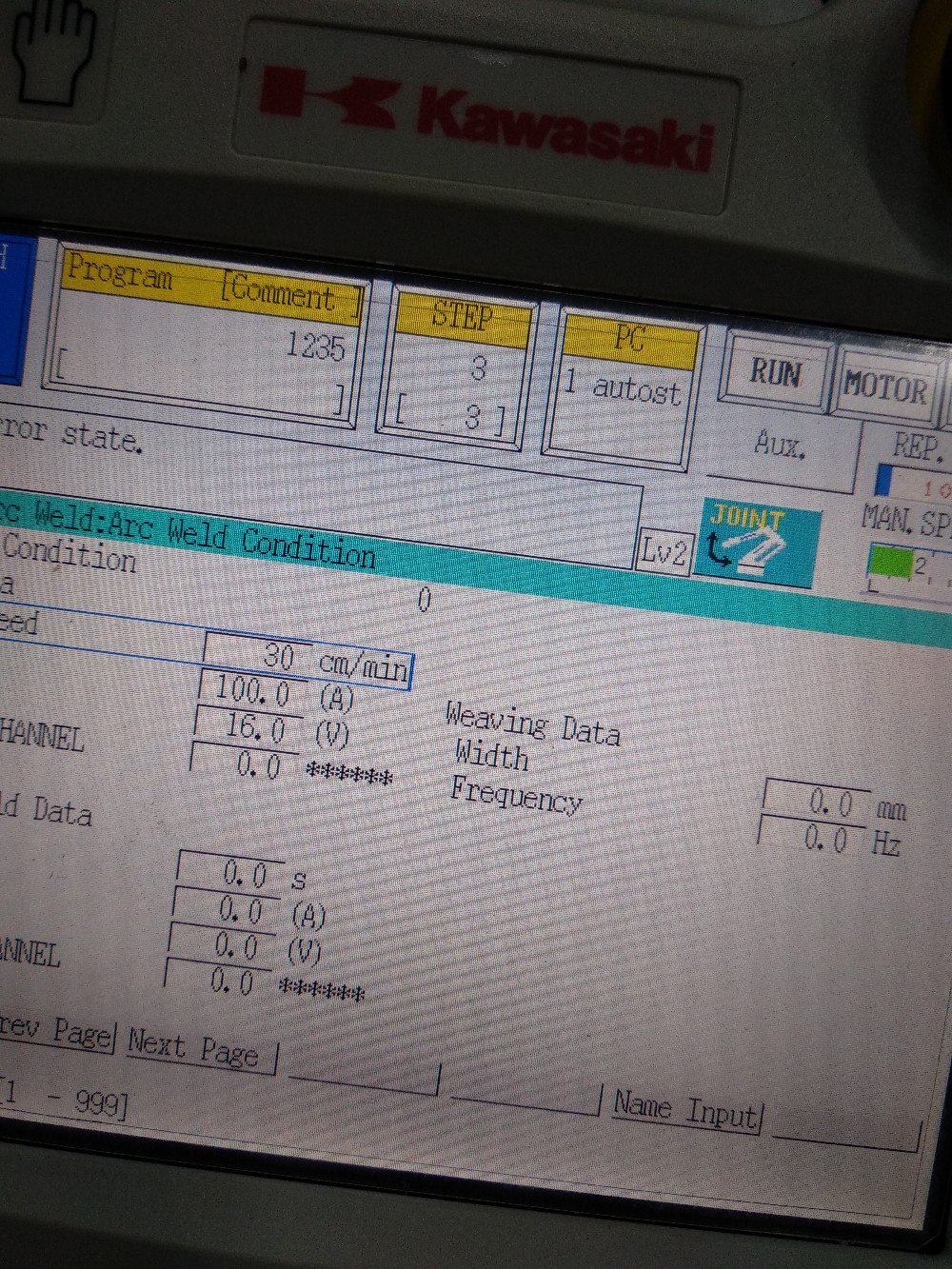 洋書 Error-Control Techniques Error 1118 on external axis - Kawasaki Robot Forum