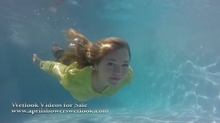 April Showers Wetlook Trailer 3 - Fully Clothed & Soaking Wet