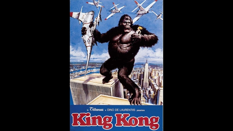 KING KONG 1976 - (Dublado) épico