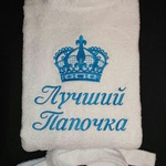 Махровая вышивка машинная