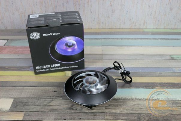 Cooler Master MasterAir G100M эффективная процессорная система охлаждения с необычным дизайном. 