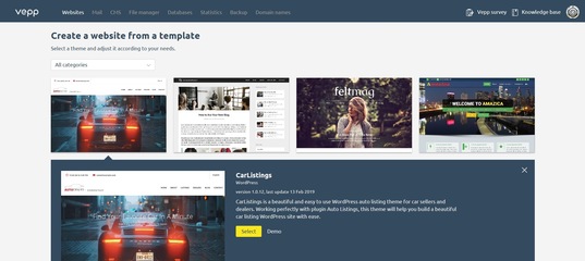 Themeforest Po Russki Vkontakte - vepp website and server management panel