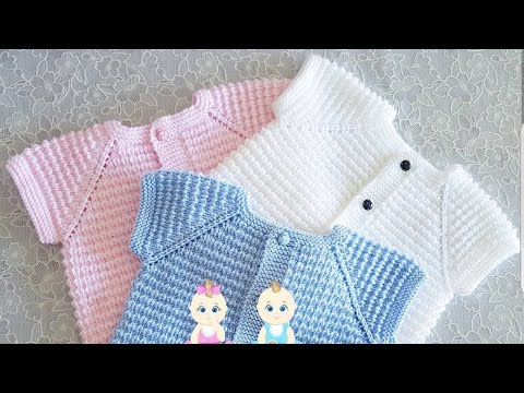 Fare Dişi Modeli Bebek Yelegi Yapimi
