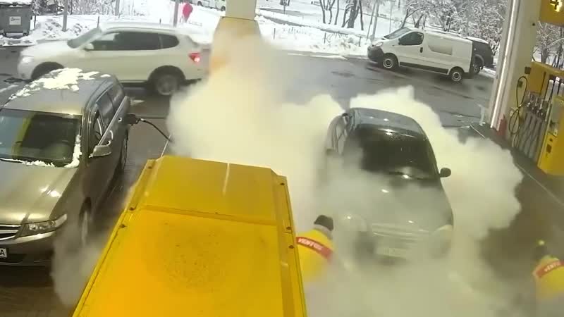 Дтп 14.12.2018 взрыв газу авто