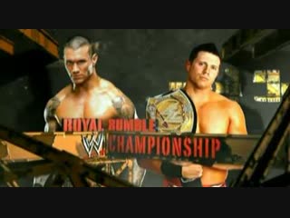 Wrestling Online - The Miz vs Randy Orton - Royal Rumble 2011 (Стрим #54)