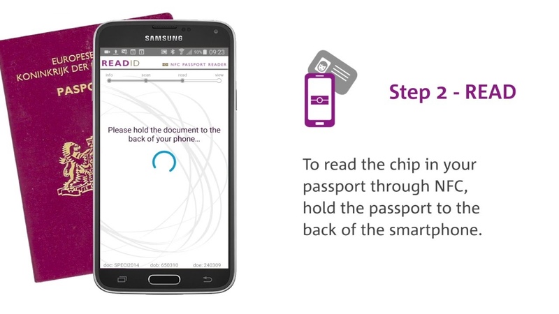 ReadID - NFC Passport Reader demo