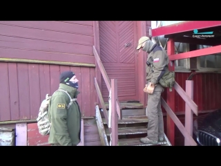 Видео задержания начальника службы материально-технического снабжения метро Петербурга