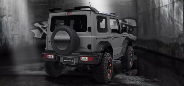 Японцы превратили Suzui Jimny в брутальный внедорожник Пакет доработок для модели представила фирма Wald InternationalКомпания Wald International разработала стайлинг-пакет для нового Suzui