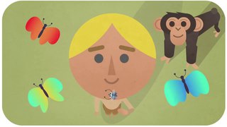 Earth Day 2018 Google Doodle|День Земли 2018 Google Doodle|Послание Джейн Гудолл