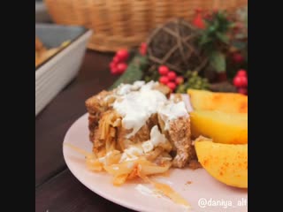 Мясной рулет с капустой 🥩🥗