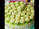 Невозможно устоять! Праздничный, красивый и очень вкусный салат Грибная поляна _