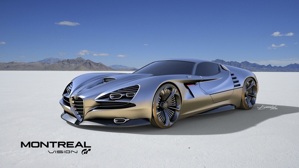 Проект Luca Serafini Alfa Romeo Montreal Vision GT В 1986 году мой отец купил сияющую оранжевую Alfa Romeo Montreal. Все детали, кроме выпусной системы Ansa marmotte, были оригинальными. Я помню