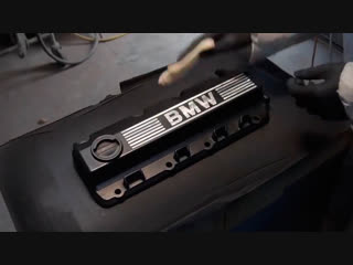 Реставрация старой клапанной крышки от BMW E30