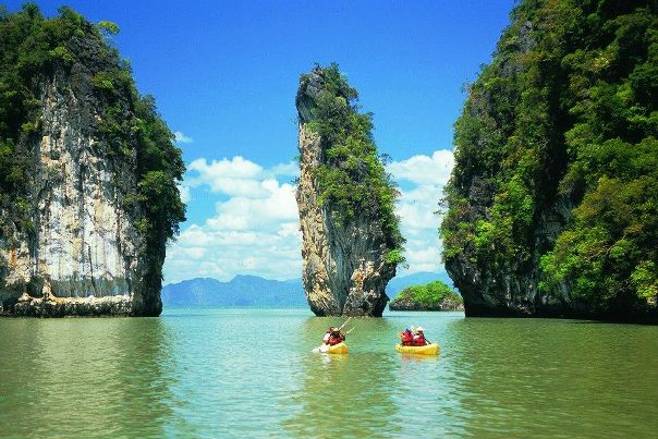 Canoeing Around Krabi